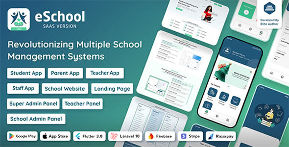 eschool-saas--school-erp-with-nulled-flutter-app-&-laravel-admin